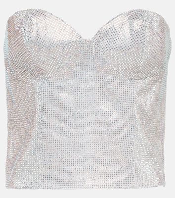 Costarellos Embellished bustier top