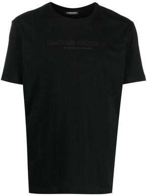 costume national contemporary logo-print cotton T-shirt - Black