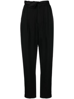 costume national contemporary straight-leg tailored trousers - Black