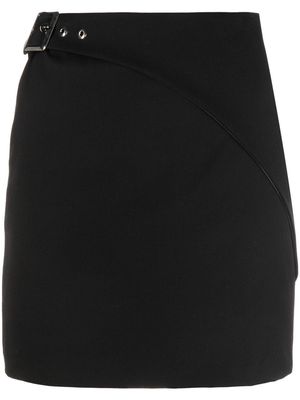 costume national contemporary stretch-knit mini skirt - Black