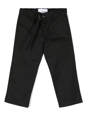 Costumein belted cotton trousers - Black