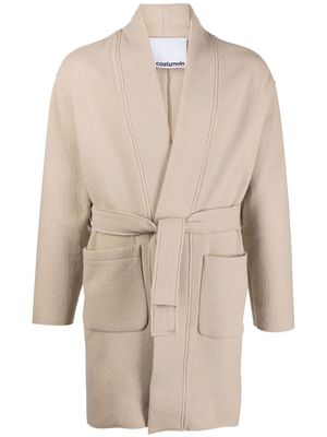 Costumein belted trench coat - Neutrals