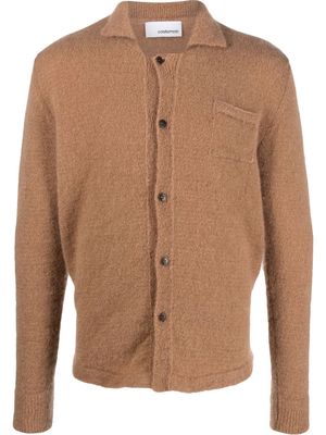 Costumein buttoned kid-mohair cardigan - Brown