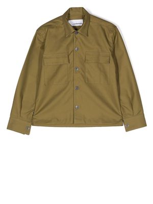 Costumein chest-pocket bomber jacket - Green