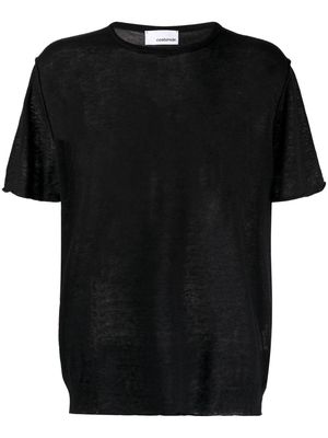 Costumein crew-neck jersey T-shirt - Black