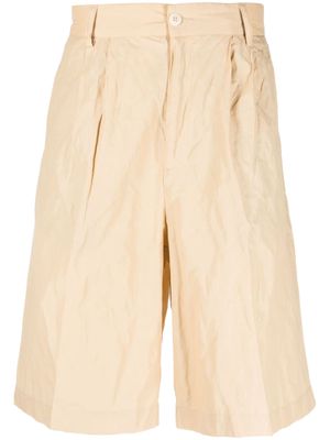 Costumein knee-length tailored shorts - Neutrals