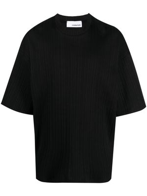Costumein pleated short-sleeve T-shirt - Black