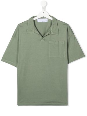 Costumein pocket cotton polo shirt - Green