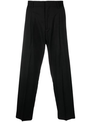 Costumein pressed-crease tailored trousers - Black