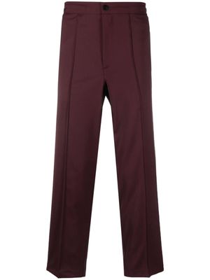 Costumein pressed-crease tailored trousers - Purple