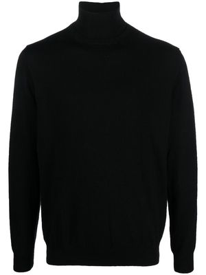Costumein roll-neck knit jumper - Black
