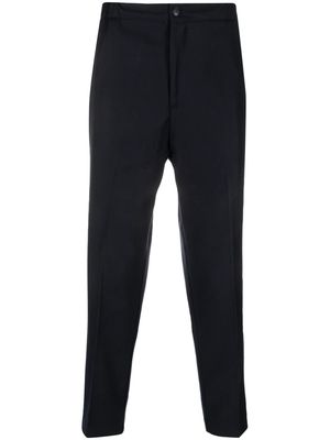 Costumein tapered-leg cropped trousers - Blue