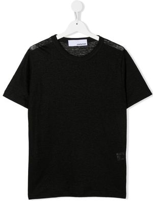 Costumein TEEN mélange regular-fit T-Shirt - Black