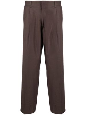 Costumein Vincent pleat-detail tailored trousers - Brown