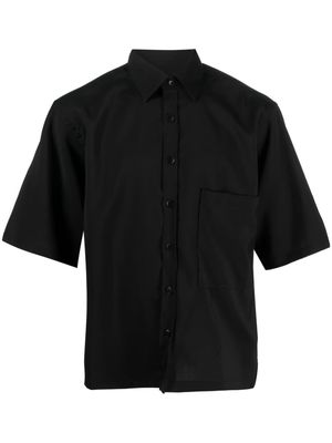 Costumein virgin-wool button-up shirt - Black