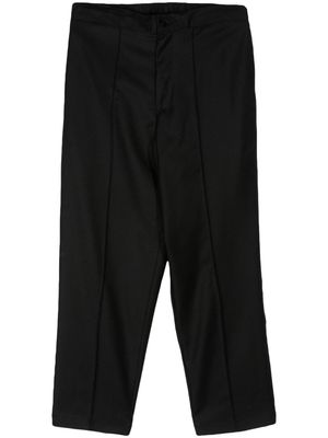 Costumein virgin wool tailored trousers - Black