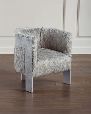 Cosway Faux-Fur Chair