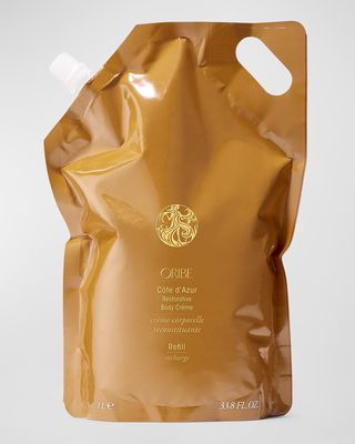 Côte d'Azur Restorative Body Crème Liter Refill, 33.8 oz.