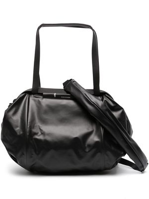 Côte&Ciel Obion faux-leather tote bag - Black