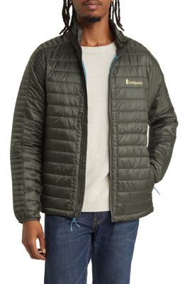 Cotopaxi Capa Water Repellent Recycled Nylon Jacket in Iron/White