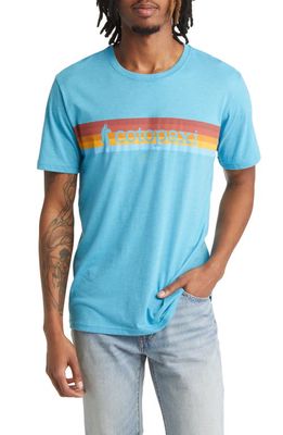 Cotopaxi On the Horizon Graphic T-Shirt in Poolside