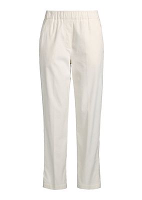 Cotton-Blend Corduroy Pants