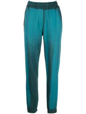 Cotton Citizen Brooklyn velvet track pants - Blue