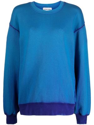 Cotton Citizen drop-shoulder cotton sweatshirt - Blue