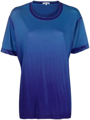 Cotton Citizen washed short-sleeved T-shirt - Blue