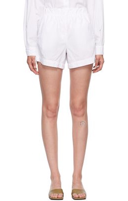 COTTON CITIZEN White Santorini Shorts