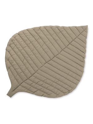 Cotton Leaf Mat - Taupe - Taupe