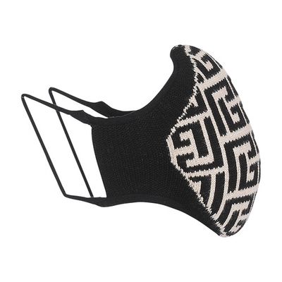 Cotton mask with Balmain logo