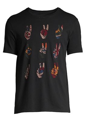 Cotton Peace Sign Tee