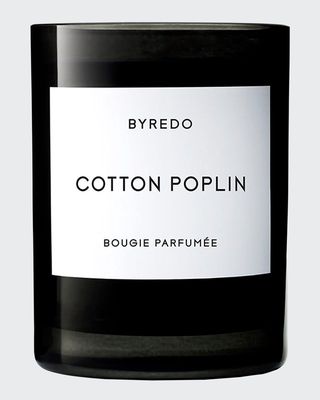 Cotton Poplin Bougie Parfumee Scented Candle, 8.5 oz.