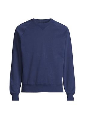 Cotton Raglan Sweatshirt