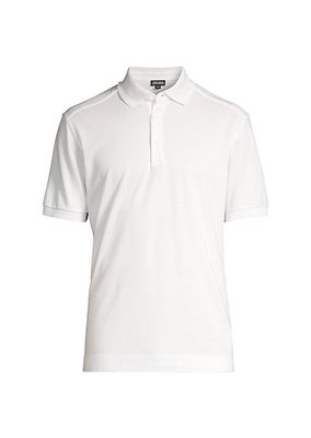 Cotton-Silk Polo Shirt