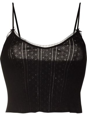 Cou Cou Intimates set of 2 The Cami top - Black