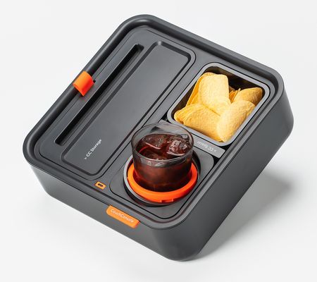 CouchConsole Self-Balancing Snack Tray, Phone Stand, Charging