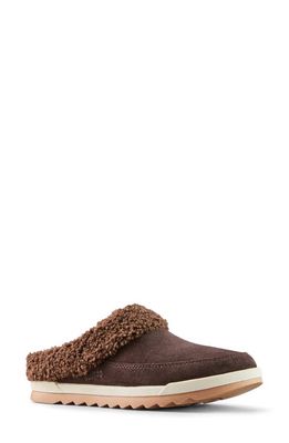Cougar Liliana Water Repellent Faux Shearling Mule in Cocoa
