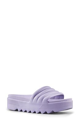 Cougar Pool Party Platform Slide Sandal in Lavender