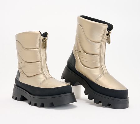 Cougar Waterproof Front-Zip Mid Boots - Savvy