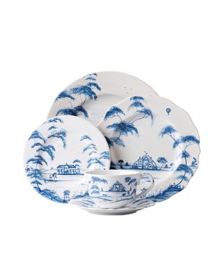 Country Estate Delft Blue 5-Piece Place Setting