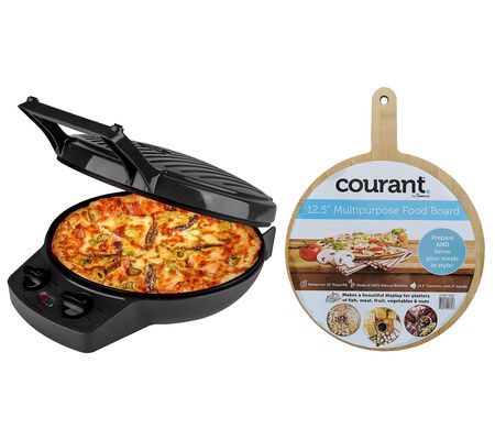 Courant 12-Inch Pizza Maker w/ Dial, with FoodBoard Included