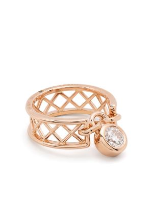 Courbet 18kt recycled rose gold diamond ring - Pink