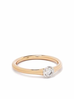 Courbet 18kt recycled rose gold Origine laboratory-grown diamond ring