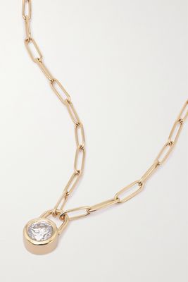 Courbet - Pont Des Arts 18-karat Recycled Gold Laboratory-grown Diamond Necklace - one size