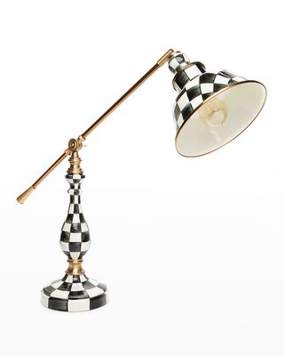 Courtly Check 22" Reading Table Lamp