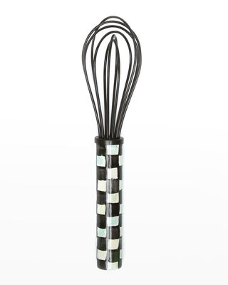 Courtly Check Small Whisk, Black