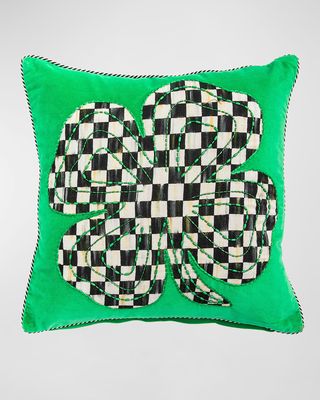 Courtly Clover Pillow