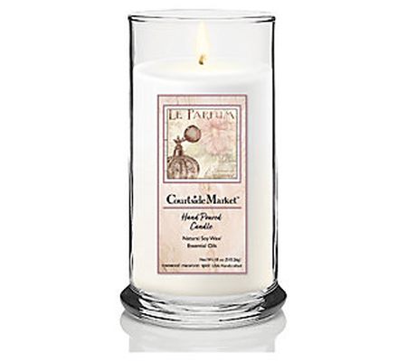 Courtside Market Floral Perfume Status Candle G lass 18 oz.